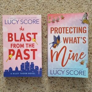 Lucy Score The Blast From The Past & Protecting What's Mine Romance Books
